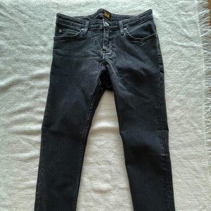 Lee Vintage Black Skinny Jean faded